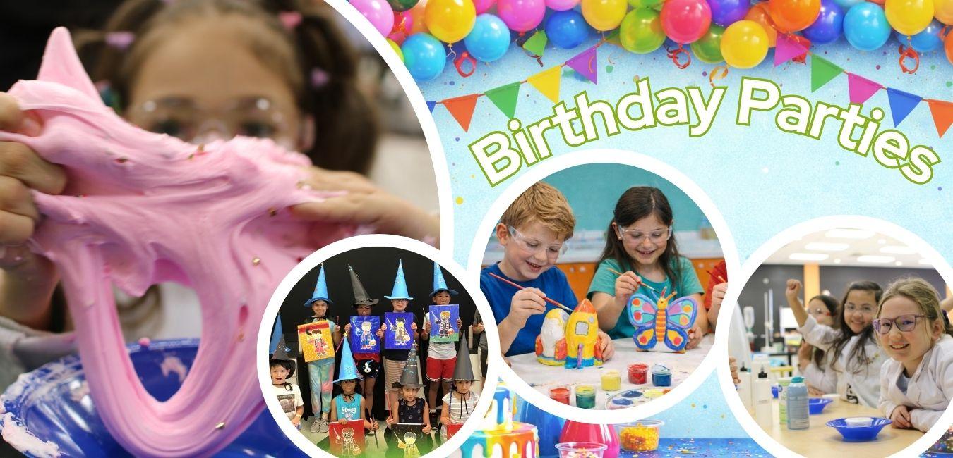 kids birthday party place in Katy TX
